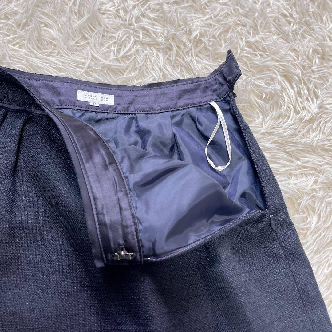 MACKINTOSH PHILOSOPHY(マッキントッシュフィロソフィー)のマッキントッシュフィロソフィー　ひざ丈タイトスカート　36 日本製　三陽商会 レディースのスカート(ロングスカート)の商品写真