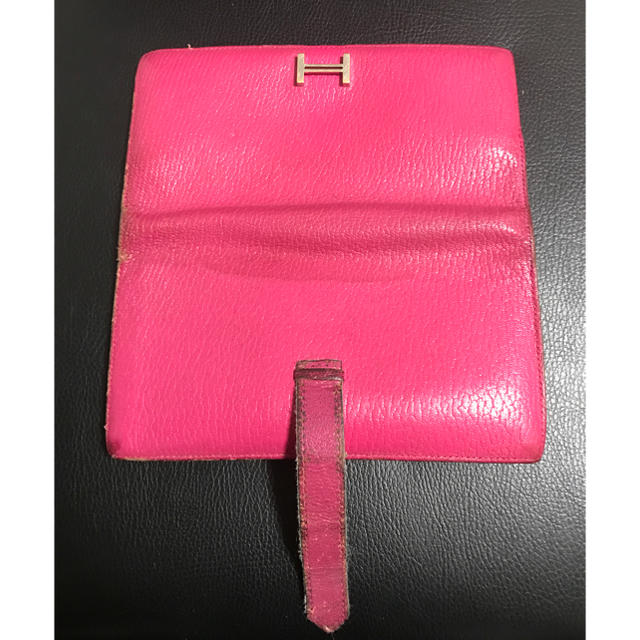 Hermes(エルメス)のHERMES  ベアン 財布  ピンク レディースのファッション小物(財布)の商品写真