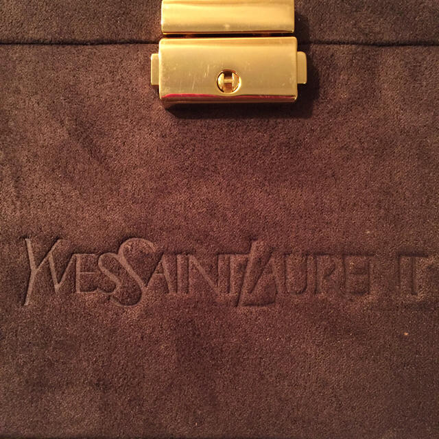 Yves Saint Laurent Beaute(イヴサンローランボーテ)のYves Saint Laurent ブラウンジュエリーボックス レディースのファッション小物(その他)の商品写真