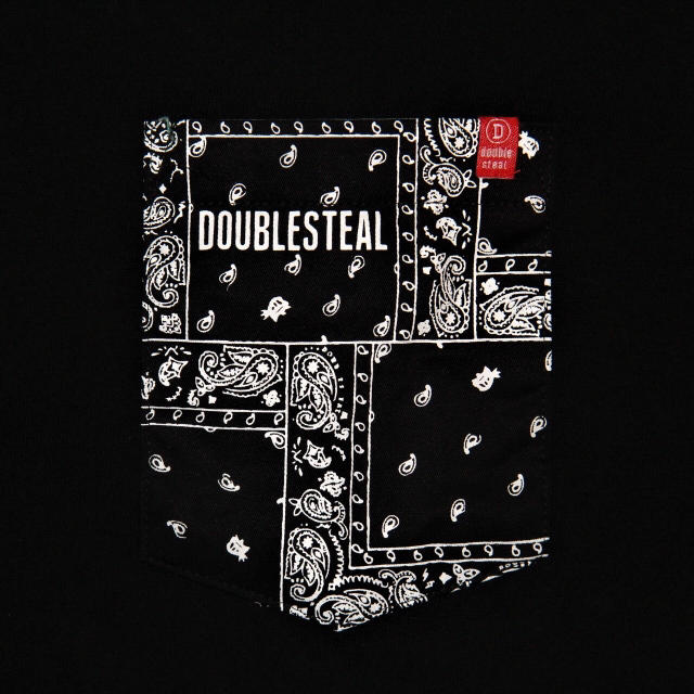 DOUBLE STEAL(ダブルスティール)のダブルスティール◆ブラックTシャツ  メンズのトップス(Tシャツ/カットソー(半袖/袖なし))の商品写真