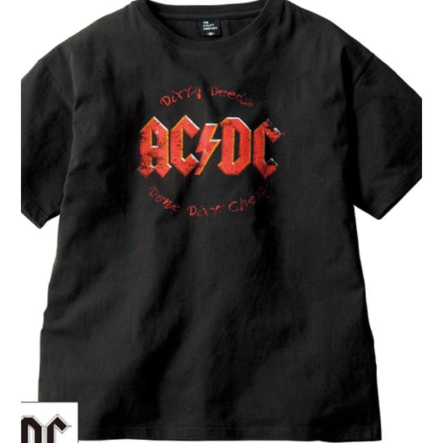 しまむら(シマムラ)のしまむら ロックT ACDC 新品 レディースのトップス(Tシャツ(半袖/袖なし))の商品写真