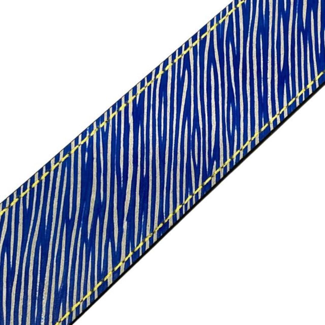 LOUIS VUITTON(ルイヴィトン)のLOUIS VUITTON(ルイヴィトン) ショルダーストラップ エピ・デニム ショルダーストラップ(調整不可、幅4CM) J02296 デニムライト	 レザー、牛革 レディースのファッション小物(その他)の商品写真