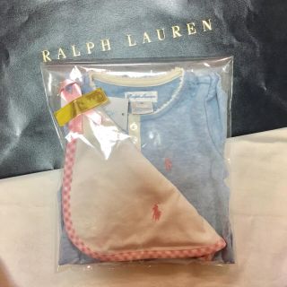 ラルフローレン(Ralph Lauren)の定価半額以下！ラルフギフトセット70☆出産祝いにも(ロンパース)