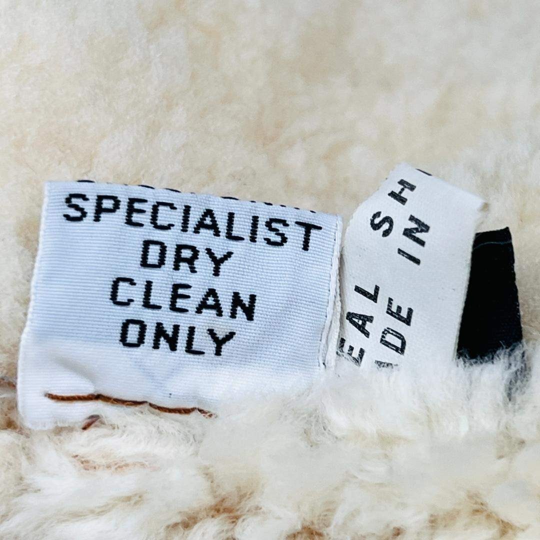 【SUPRODAN S.A.】ムートンコート リアルムートン ミドル丈 S レディースのジャケット/アウター(ムートンコート)の商品写真