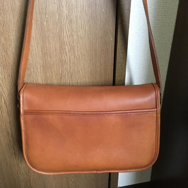 オールドコーチ COACH ヴィンテージ USA製 シティ ショルダーブラウン 1