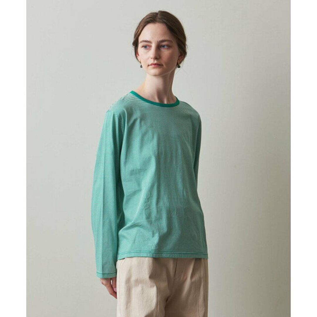 steven alan(スティーブンアラン)の【KELLY】<Steven Alan>ボーダー ロングスリーブ プルオーバー レディースのトップス(カットソー(長袖/七分))の商品写真