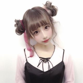 ハニーシナモン(Honey Cinnamon)の最終値下げ！モデル絢さん愛用♡ハニーシナモン♡レースアップテレコトップス(ニット/セーター)