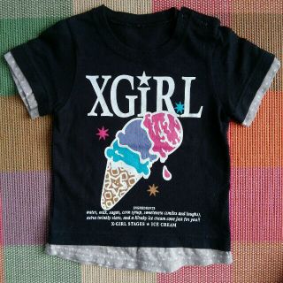 エックスガールステージス(X-girl Stages)のx-girl stages Tシャツ(Ｔシャツ)