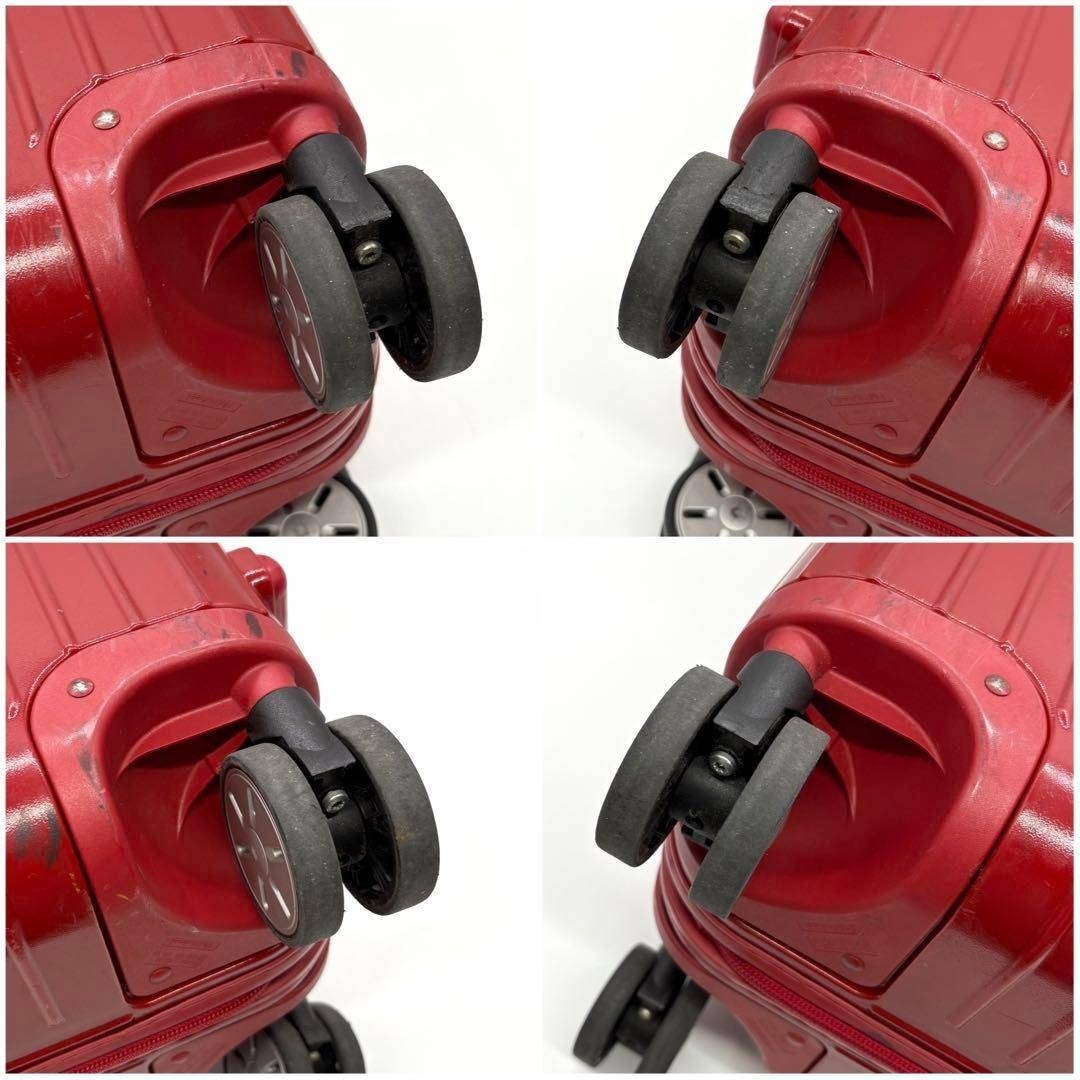 RIMOWA(リモワ)のRIMOWA キャリーケース 4輪 SALSA 875.54 レッド メンズのバッグ(トラベルバッグ/スーツケース)の商品写真