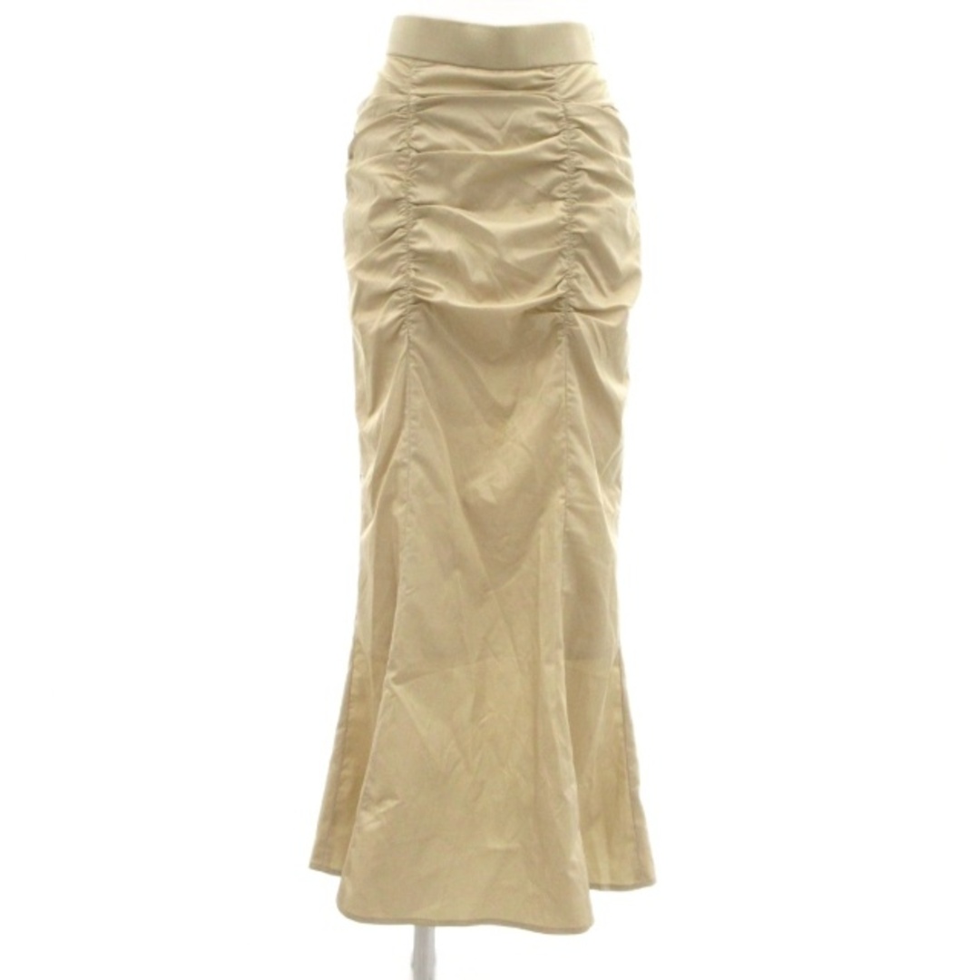 COCO DEAL(ココディール)のココディール マーメイドスカート ギャザー ロング 2 ベージュ  /YJ レディースのスカート(ロングスカート)の商品写真