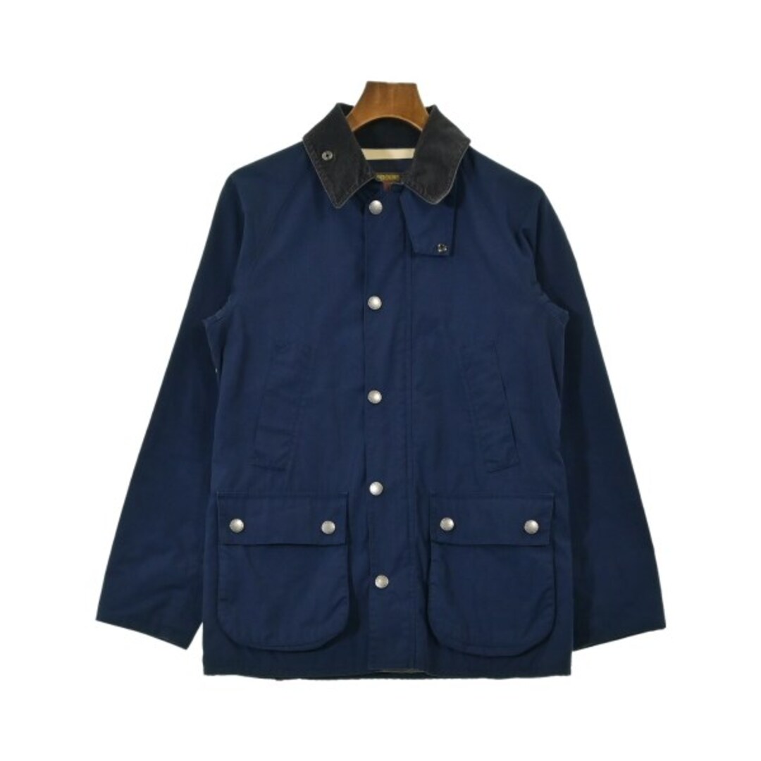 Barbour(バーブァー)のBarbour バブアー ミリタリーブルゾン S 青 【古着】【中古】【送料無料】 メンズのジャケット/アウター(ミリタリージャケット)の商品写真