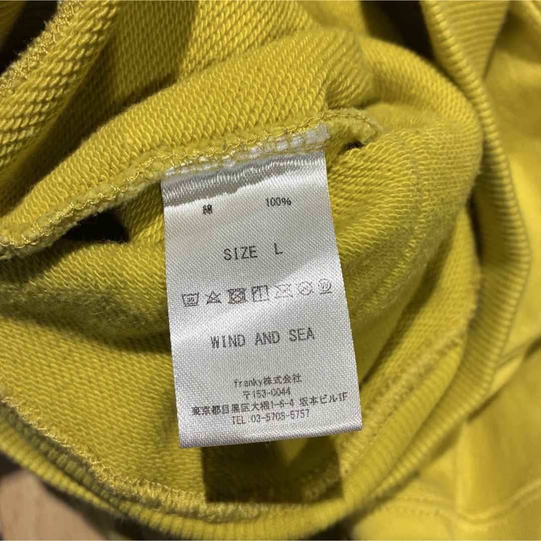 WIND AND SEA(ウィンダンシー)のWIND AND SEA(ウィンダンシー)  ロゴプリント プルオーバー メンズのトップス(パーカー)の商品写真