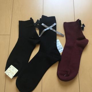 クツシタヤ(靴下屋)の新品・未使用‼︎靴下屋の靴下2点含む靴下計5点セット♪(靴下/タイツ)