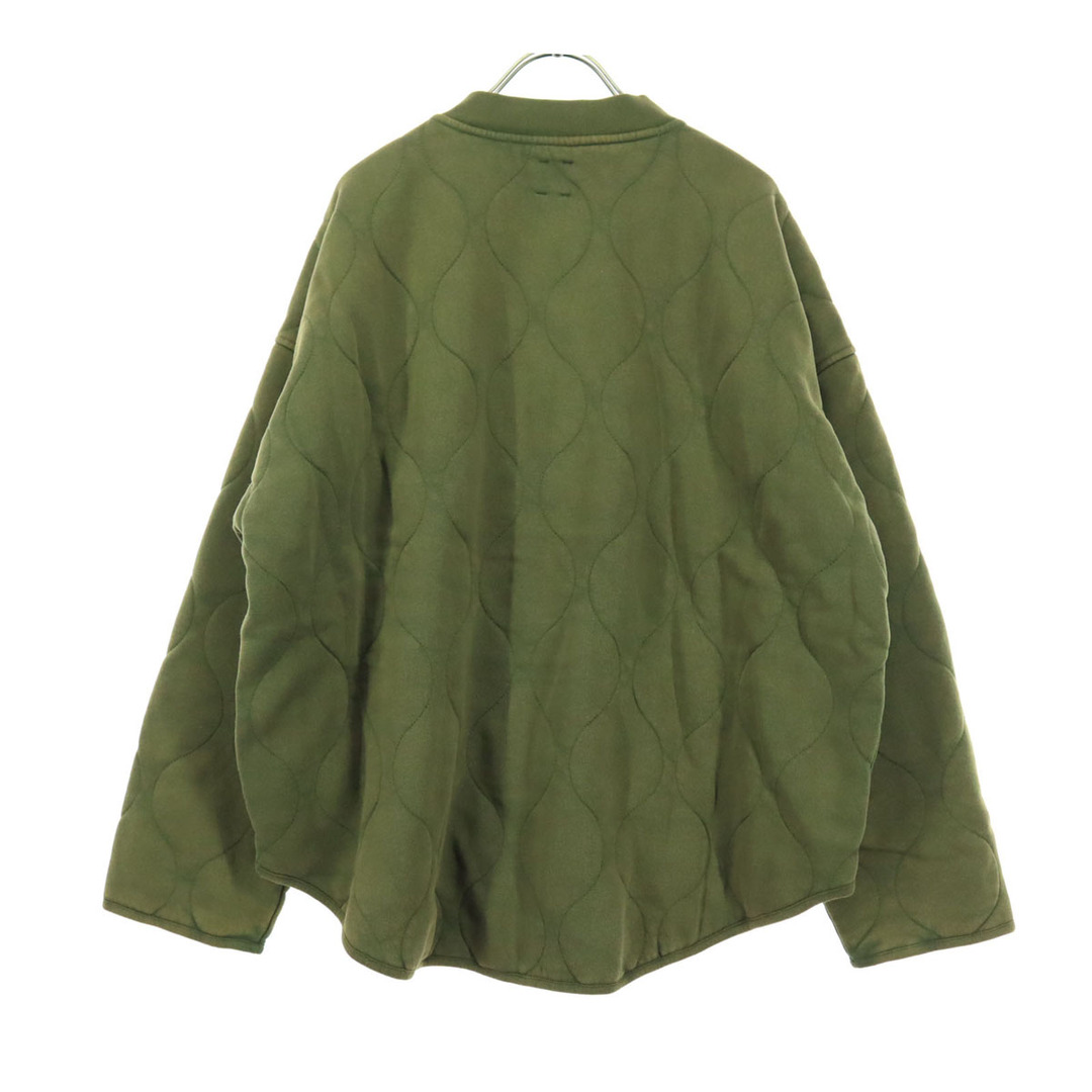 GAP(ギャップ)の古着 未使用 GAP ギャップ 長袖 キルティングジャケット M カーキ レディース レディースのジャケット/アウター(その他)の商品写真