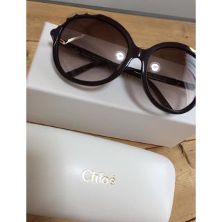 クロエ(Chloe)のChloe サングラス CE640SA プラム 良品(サングラス/メガネ)