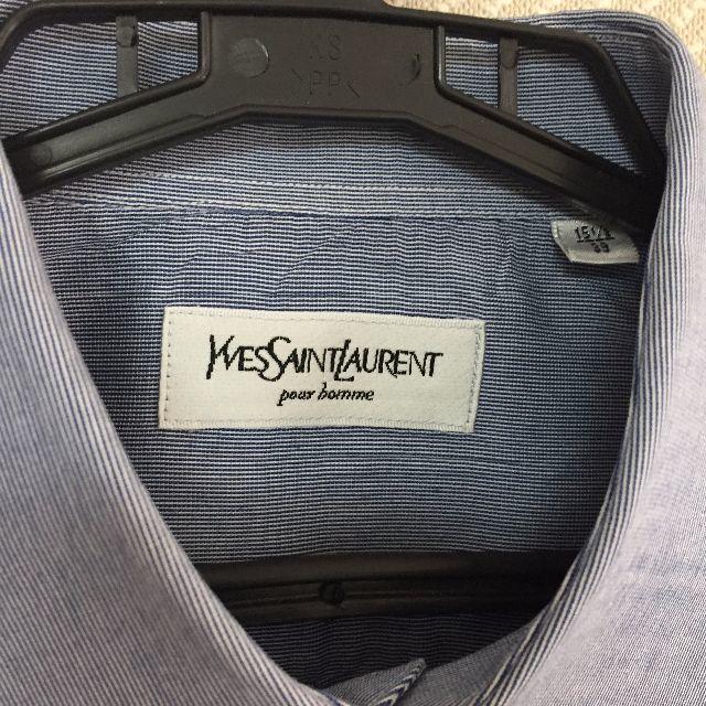 Saint Laurent(サンローラン)のYves Saint Laurent イヴ サンローラン シャツ 15.5/39 メンズのトップス(Tシャツ/カットソー(七分/長袖))の商品写真