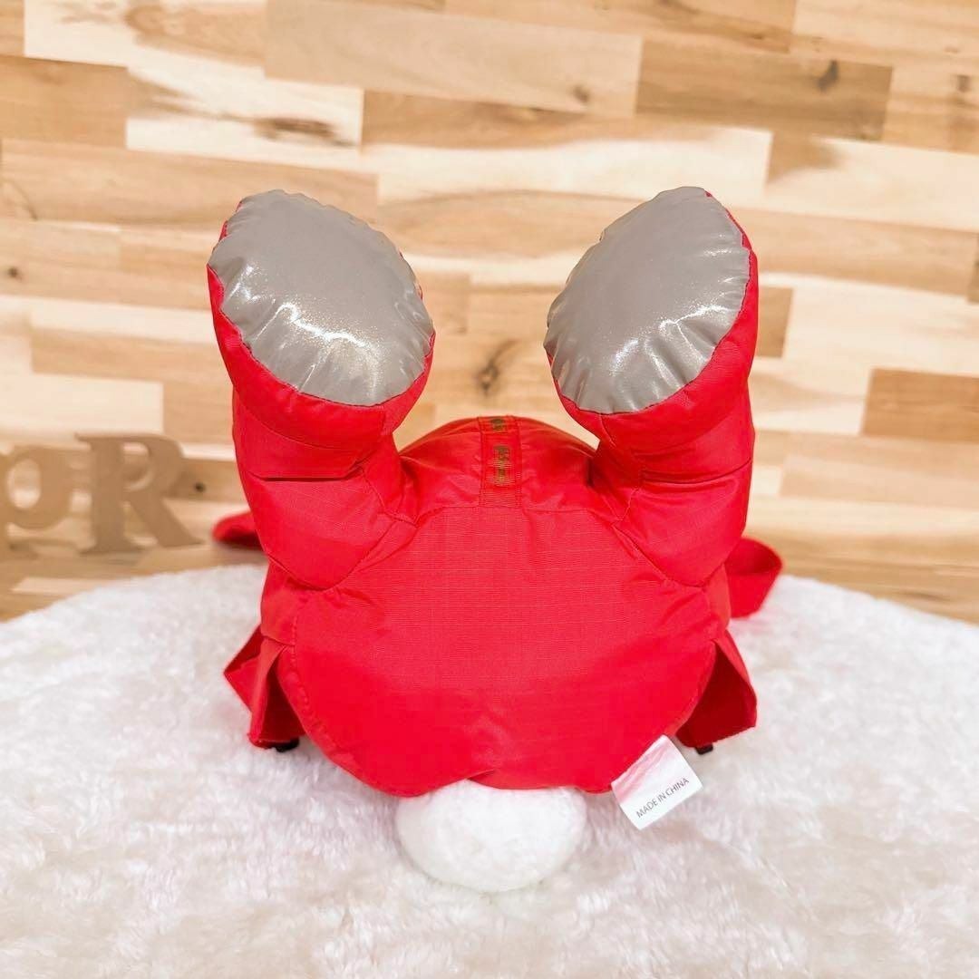 LeSportsac(レスポートサック)の希少【レスポートサック】立体3Dうさぎ ラビット ぬいぐるみ リュック 中綿 赤 レディースのバッグ(リュック/バックパック)の商品写真