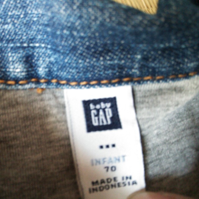 babyGAP(ベビーギャップ)のGジャン size70 キッズ/ベビー/マタニティのキッズ服男の子用(90cm~)(その他)の商品写真