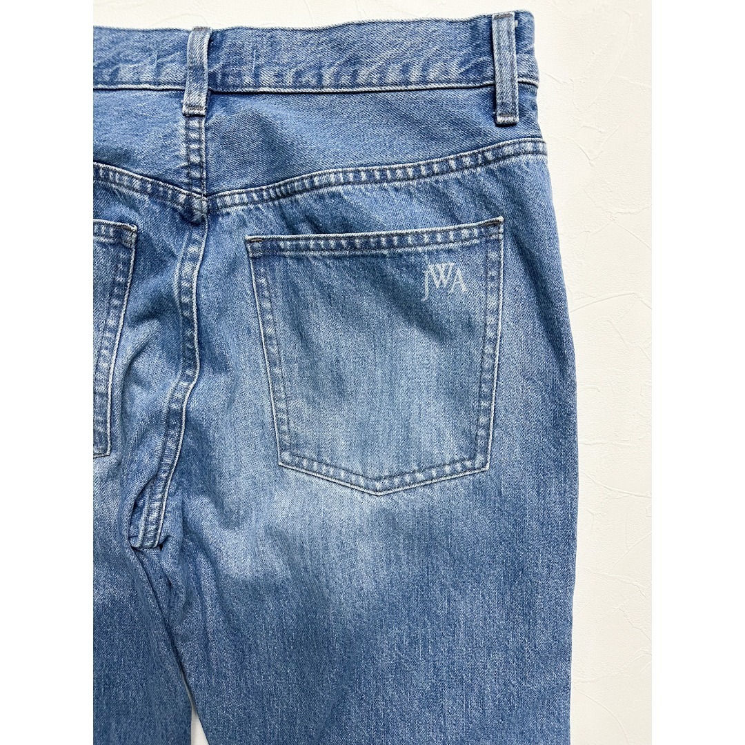 UNIQLO(ユニクロ)のユニクロ JW Anderson ストレートジーンズ 丈長め 27 レディースのパンツ(デニム/ジーンズ)の商品写真