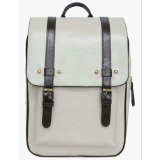 バックパック 大容量 フラップリュック 通勤 レジャー レトロ リュック 鞄 白