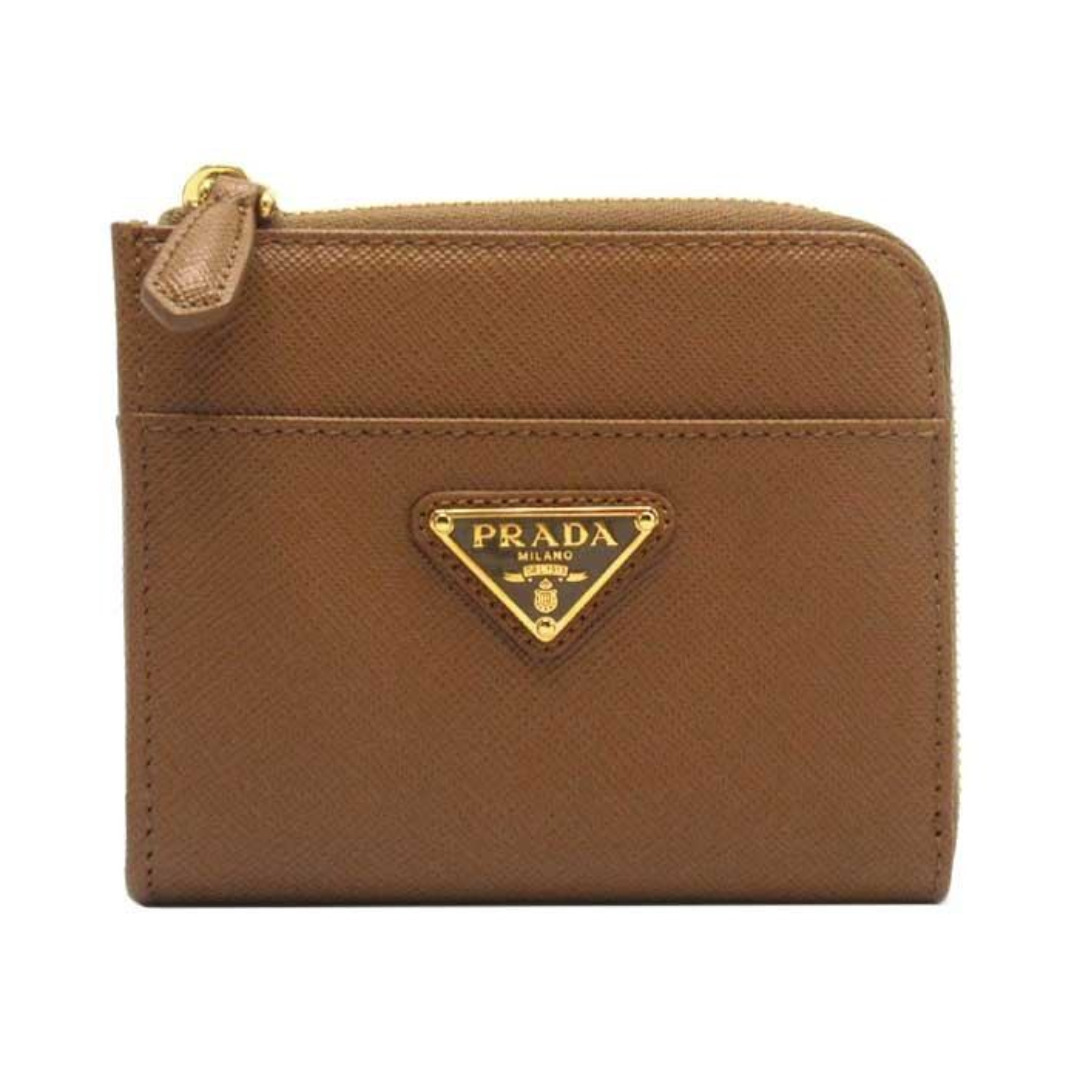 PRADA(プラダ)の【新品】プラダ 1ML060 SAFFIANO TRIANG カードケース 財布 PRADA PORTAF.PICCOLO LAMPO サフィアーノ レザー トライアングルロゴプレート コーナージップ カードホルダー アウトレット レディース レディースのファッション小物(名刺入れ/定期入れ)の商品写真