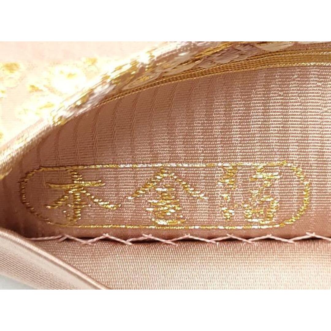 平和屋着物●西陣織　陰山織物謹製　箔屋清兵衛　六通柄袋帯　唐織　正倉院間道　本金箔　正絹　逸品　CABB0534hy レディースの水着/浴衣(帯)の商品写真