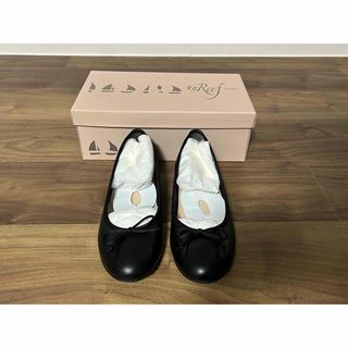 未使用品 unReef relaxieアンリーフバレエシューズブラック23cm