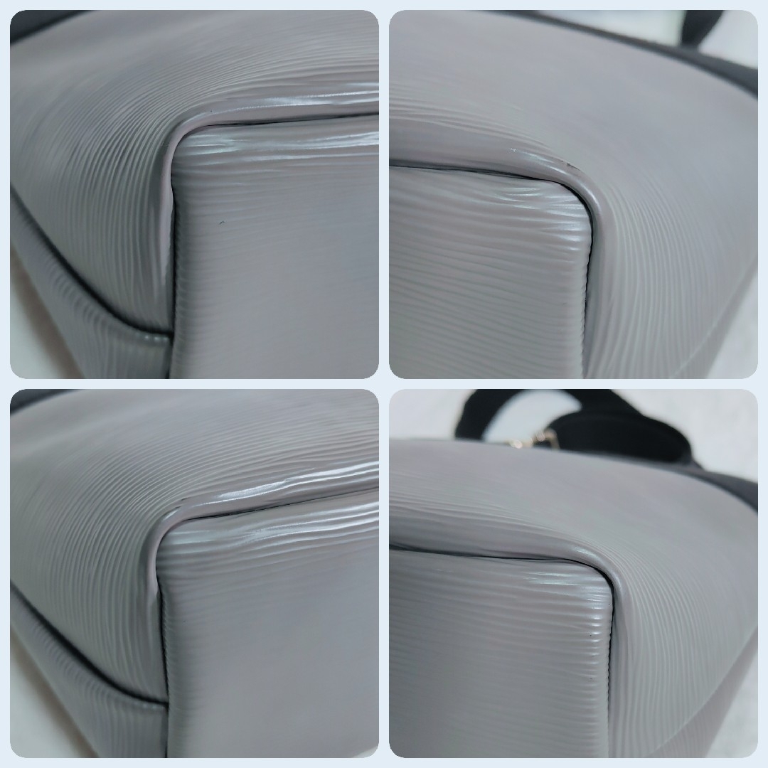 Breath TOPKAPI(ブレストプカピ)の【美品】 トプカピ　リプル ネオレザー ミニ ショルダーバッグ　チャコールグレー レディースのバッグ(ショルダーバッグ)の商品写真