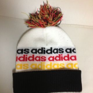 アディダス(adidas)のadidas☆ニット帽(ニット帽/ビーニー)