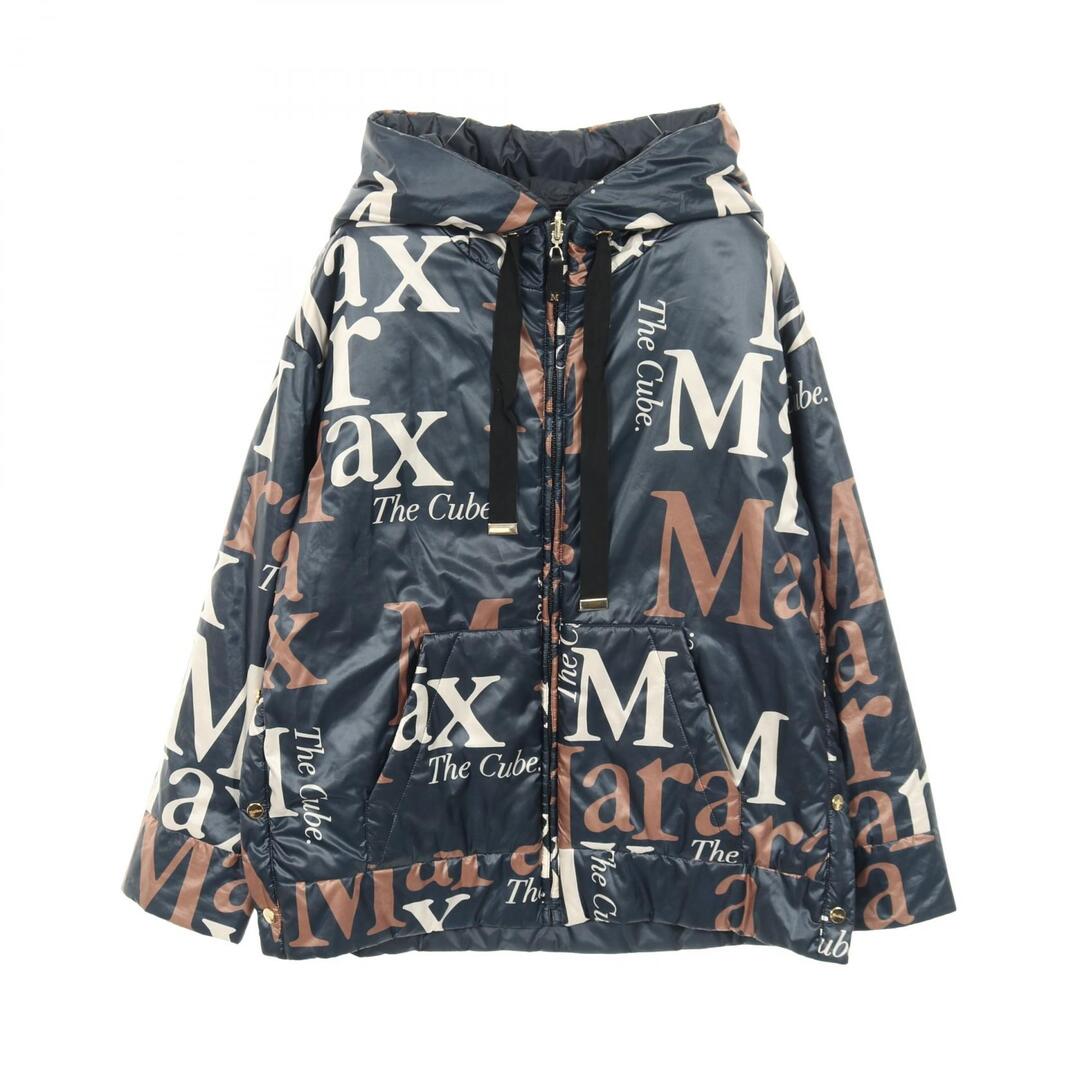 Max Mara(マックスマーラ)のマックスマーラ MAX MARA The Cube 衣料品 アウター ポリエステル レディース ネイビー系 / アイボリー系 / ブラウン系 【中古】 レディースのジャケット/アウター(その他)の商品写真