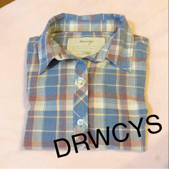DRWCYS(ドロシーズ)のペチャ様専用【新品未使用】ドロシーズ DRWCYS チェックシャツ ダンガリー レディースのトップス(シャツ/ブラウス(長袖/七分))の商品写真