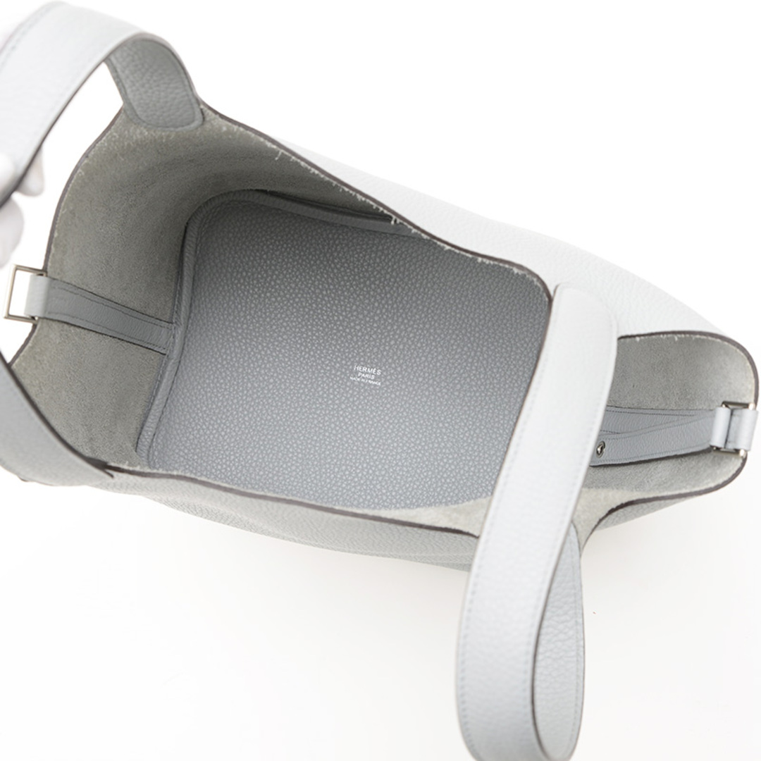 HERMES(エルメス)のエルメス ピコタンロックMM 22 トリヨン ブルーグラシエ シルバー金具 X刻 レディースのバッグ(ハンドバッグ)の商品写真