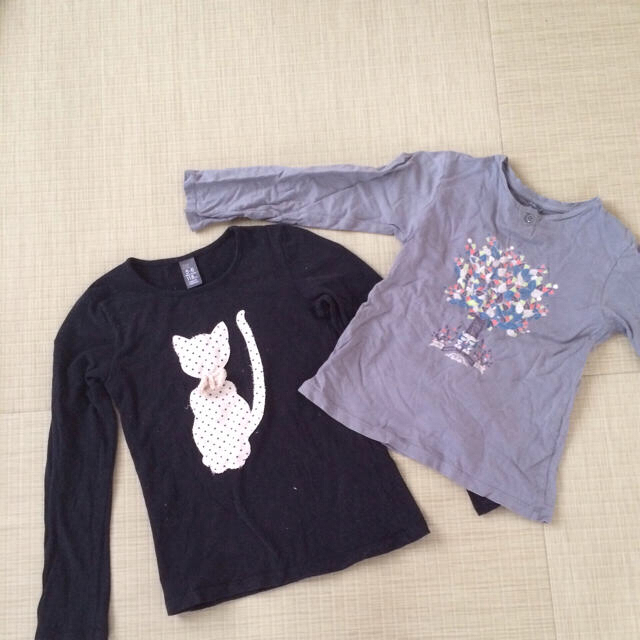 ZARA KIDS(ザラキッズ)のロンTとTシャツ 4点セット♡ レディースのトップス(Tシャツ(長袖/七分))の商品写真