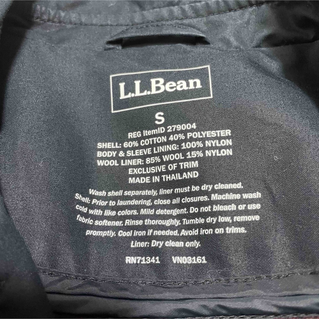L.L.Bean(エルエルビーン)の美品　L.L.Bean エルエルビーン　トレンチコート　Sサイズ メンズのジャケット/アウター(トレンチコート)の商品写真
