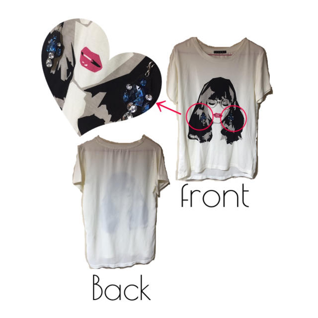 INGNI(イング)のINGNI Tシャツ レディースのトップス(Tシャツ(半袖/袖なし))の商品写真
