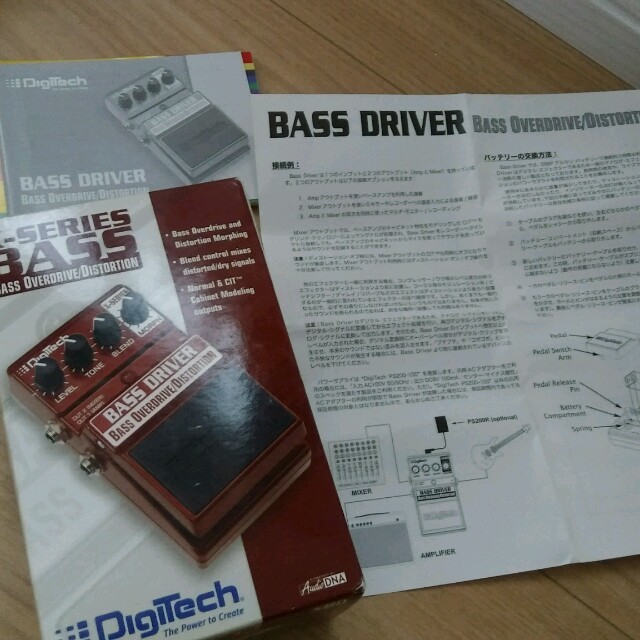 　DigiTech BASS DRIVER デジテック　ベース用エフェクター 楽器のベース(ベースエフェクター)の商品写真