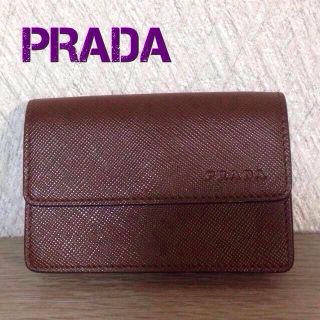 プラダ(PRADA)のPRADA♥︎カードケース(名刺入れ/定期入れ)