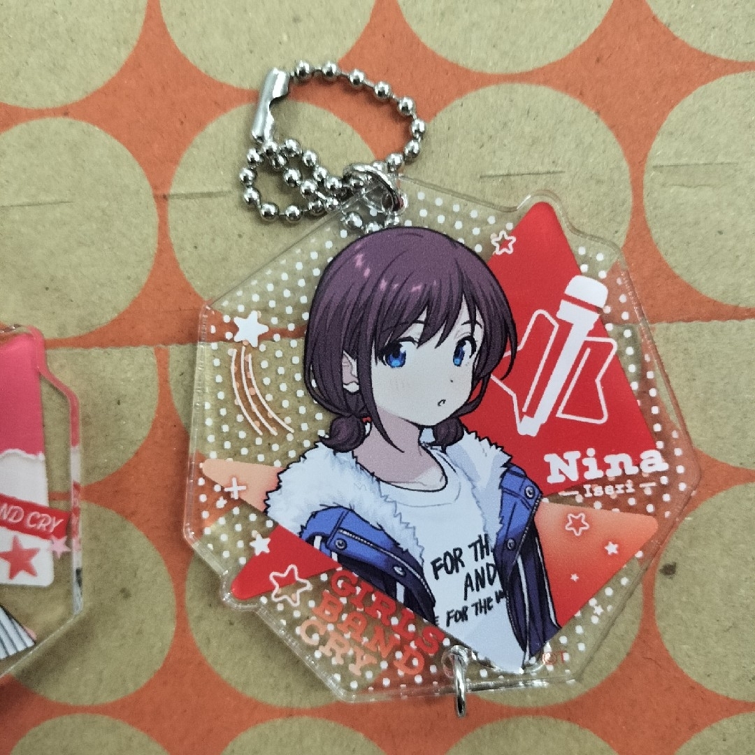 ガールズバンドクライ　ninaなど　缶バッジ　アクリルキーホルダー エンタメ/ホビーのアニメグッズ(その他)の商品写真