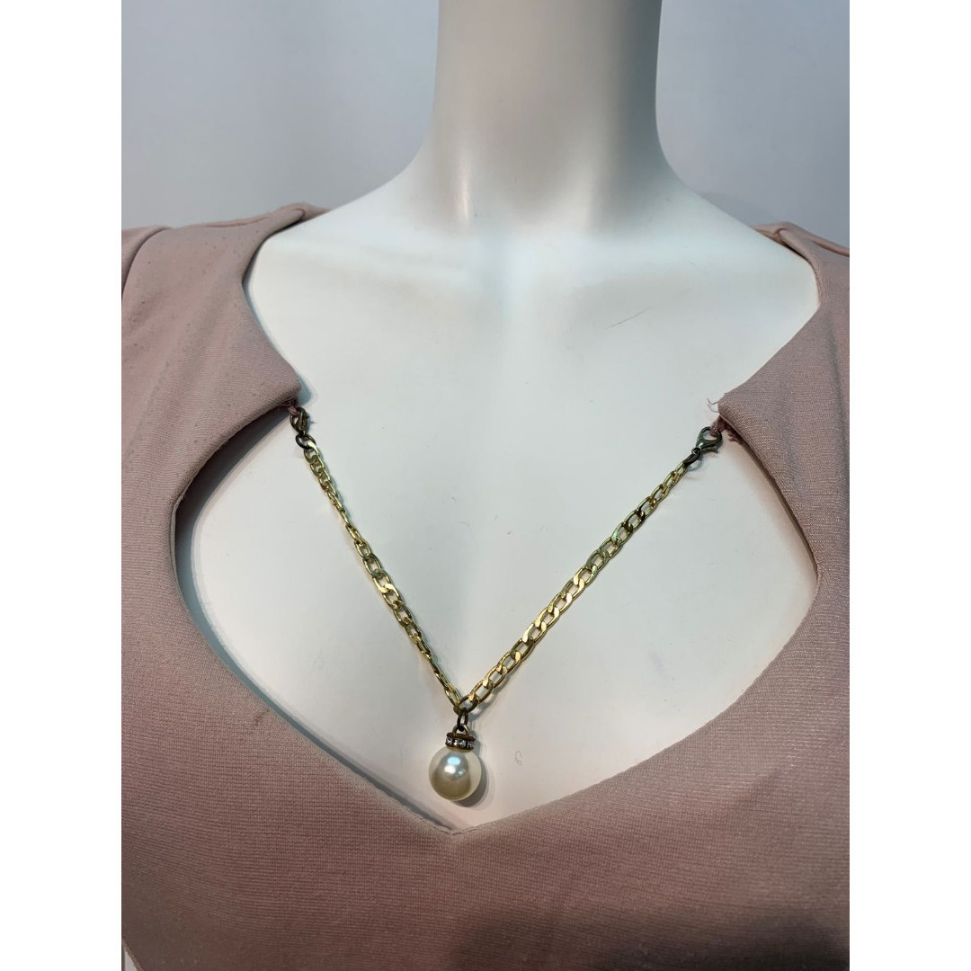 dazzy store(デイジーストア)の1876 DAZZY デイジー キャバクラ ドレス パールチェーン フリル レディースのフォーマル/ドレス(ナイトドレス)の商品写真