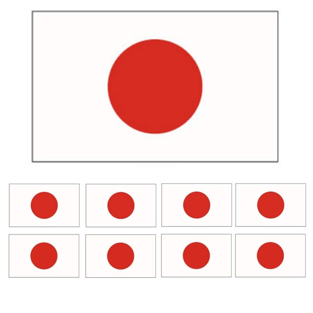 【Za-Bi (ザ-ビ) 】日本代表 日の丸 フェイスシール ボディシール 【大 レディースのファッション小物(その他)の商品写真