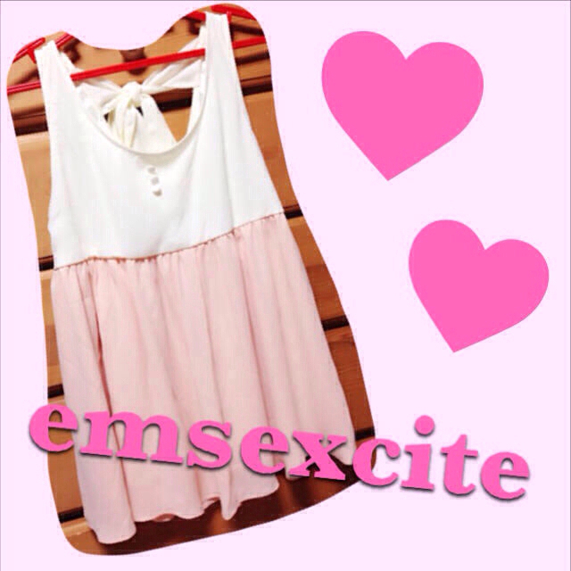 EMSEXCITE(エムズエキサイト)の♡胸下切替チュニック♡ レディースのトップス(シャツ/ブラウス(半袖/袖なし))の商品写真