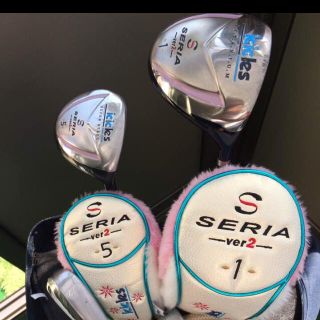 SRIXON ゴルフバック　icicles レディースゴルフ　フルセット　9本