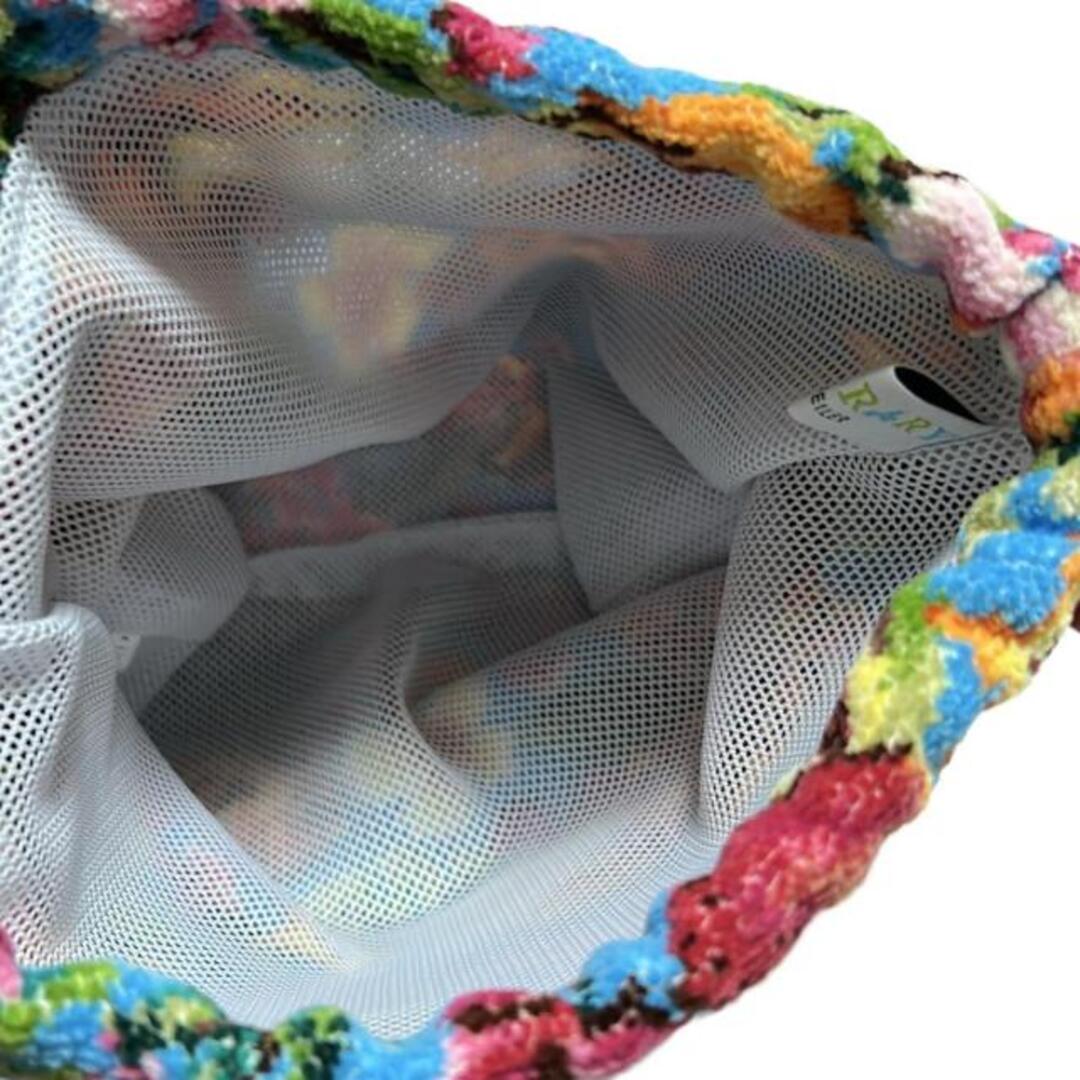 FEILER(フェイラー)のFEILER(フェイラー) ポーチ新品同様  - ブルー×ピンク×マルチ 巾着/ラブラリートロピカルガーデン/LOVERARY レディースのファッション小物(ポーチ)の商品写真