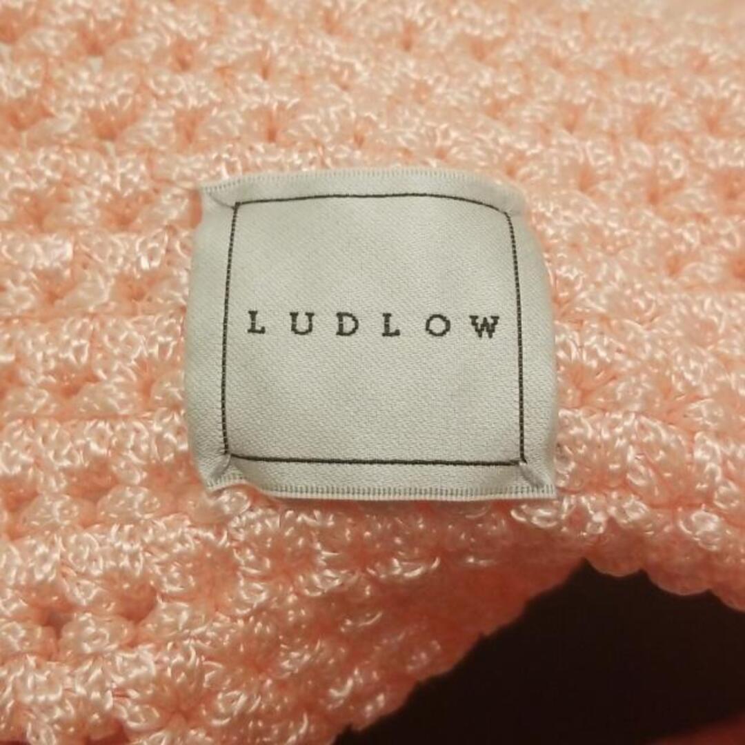 LUDLOW(ラドロー)のLUDLOW(ラドロー) トートバッグ美品  - ピンク×イエロー×黒 刺繍/ネコ レディースのバッグ(トートバッグ)の商品写真
