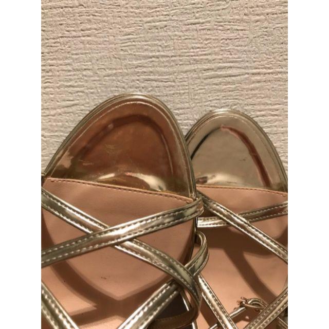 DIANA(ダイアナ)のダイアナ・DIANA　グリッターパンプス（ゴールド） レディースの靴/シューズ(サンダル)の商品写真