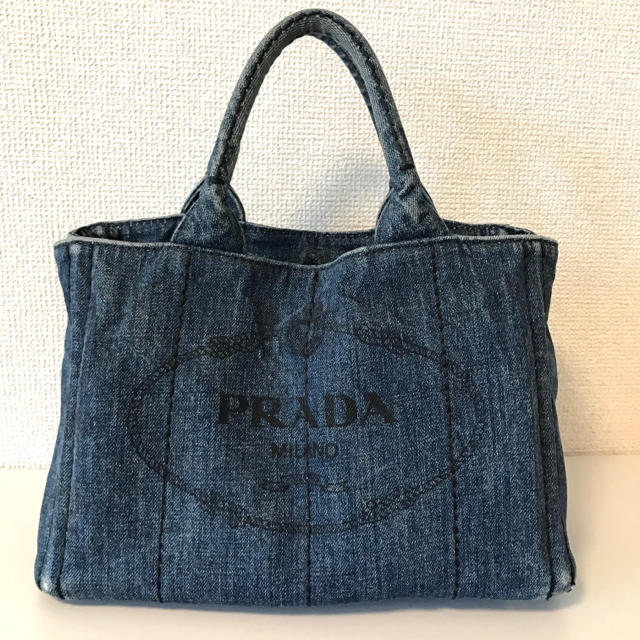 PRADA - 【大人気】プラダ カナパ Sサイズ デニムの通販 by nanairo's ...