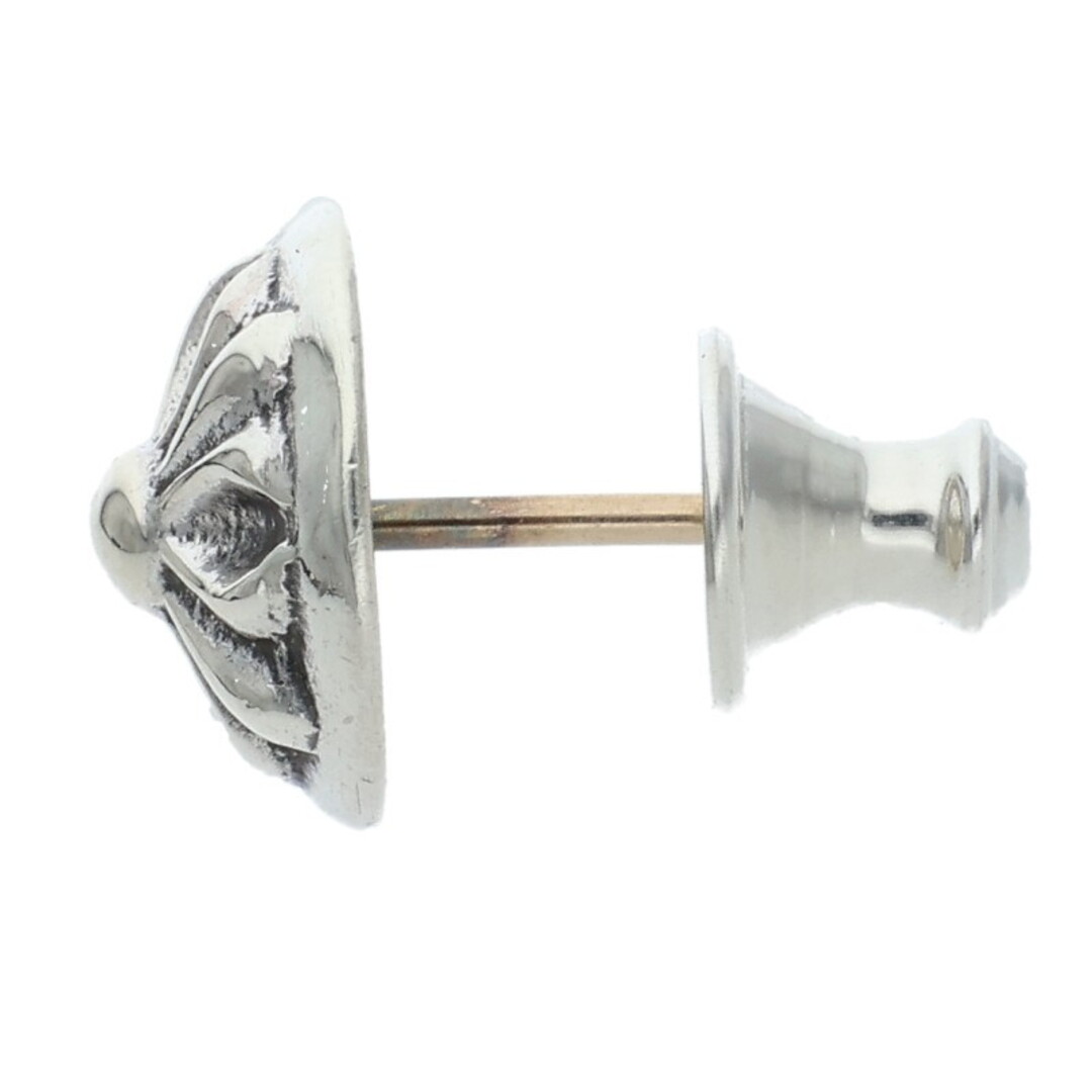Chrome Hearts(クロムハーツ)のクロムハーツ  STUD CRSBLL/クロスボールスタッド シルバーピアス メンズ メンズのアクセサリー(ピアス(両耳用))の商品写真