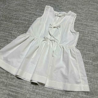 coca - coca ノースリーブリボンブラウス