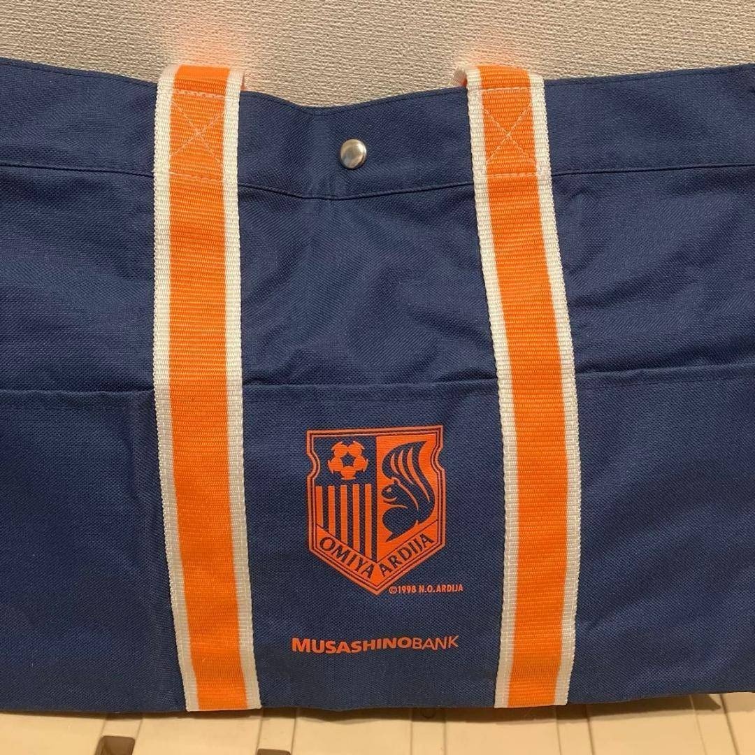 大宮アルディージャ MUSASHINOBANK トートバッグ ネイビー メンズのバッグ(トートバッグ)の商品写真