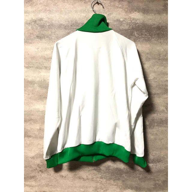 アディダス メンズジャージ 白×緑